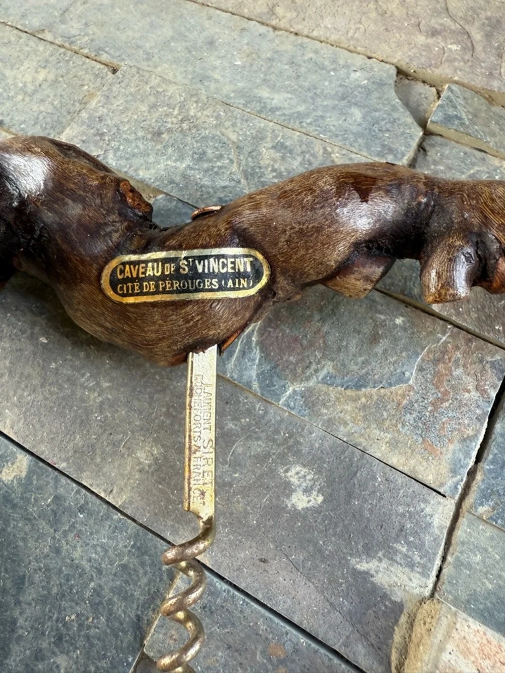 caveau de St Vincent vintage french